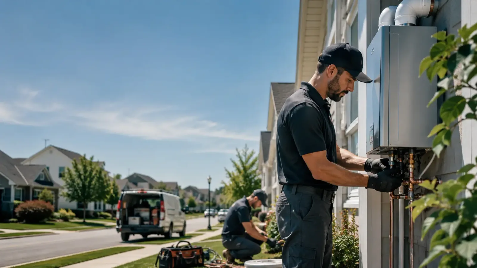 Tankless Water Heater Installation in Tennyson, IN